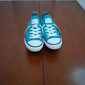 Kids Teal Sneakers By Converse All Star SIZE 3 YOUTH